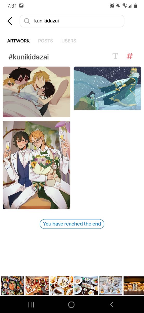 the way kyros and I are the only kunikidazais on artfol 