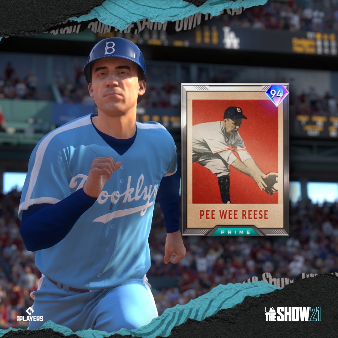 MLB The Show on X: The 42 Club Event has begun. Earn 💎Prime Pee Wee Reese  by playing and collecting 20 wins in this event! #MLBTheShow   / X