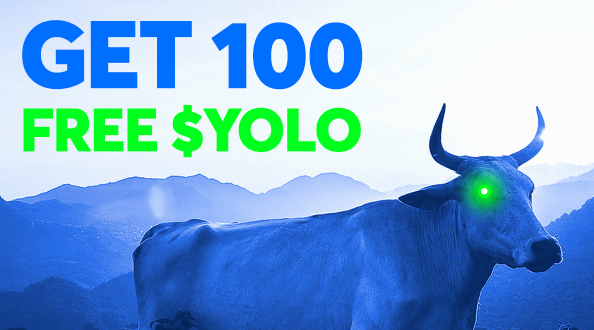playyolorekt's tweet photo. Head over to https://t.co/w9tCmUcO6w to receive 100 free $YOLO tokens! Tokens will be redeemable at the end of our upcoming token issuance. 

This offer will expire Soon™ https://t.co/uw7M5W3maz