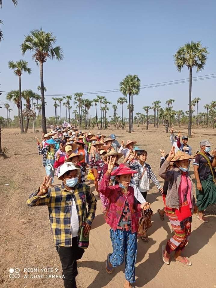 2021Revtweets's tweet photo. 80th day of strike against military regime continue in Sagaing Division.
#May29Coup
#GlobalArmsEmbargo
#WhatsHappeningInMyanmar https://t.co/9zhe8UobXN