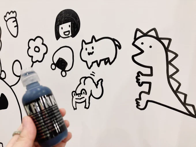 描いてますよお〜 