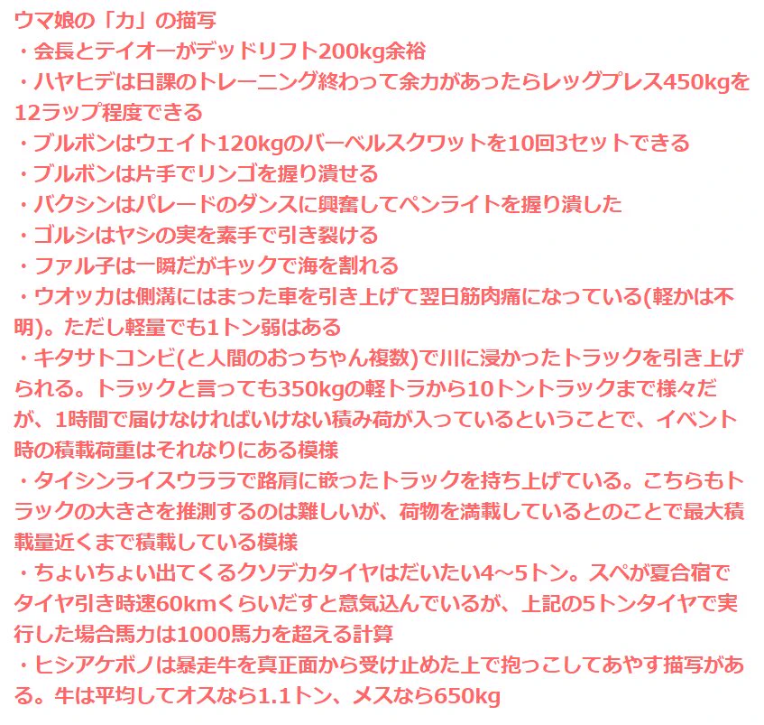 見た目は可愛いけど？人がウマ娘に絶対に勝てない理由www