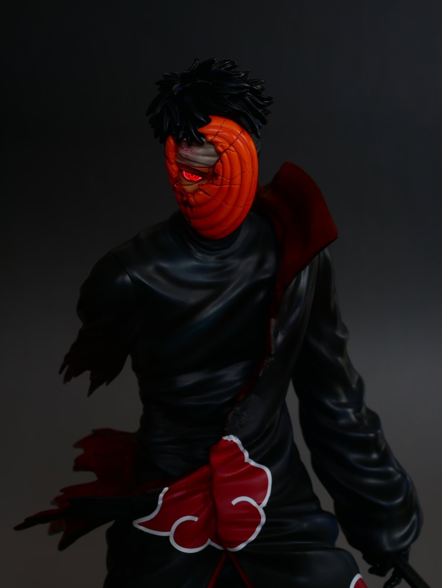 Hhamajippa レビュー Cartoon World Cw Studio Uchiha Obito Akatsuki Battle Damage Series 01 Naruto 1 7 H36cm 2pcs うちは オビト フィギュア スタチュー 発売は去年の秋ぐらいだった気がします 暁バトルダメージシリーズ初弾 写輪眼のledギミック