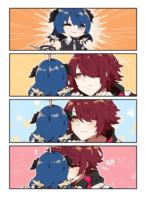 exusiai you sneaky bastard
#能天使 #エクシア #モスティマ #莫斯提马 #明日方舟 #アークナイツ #モスエク 