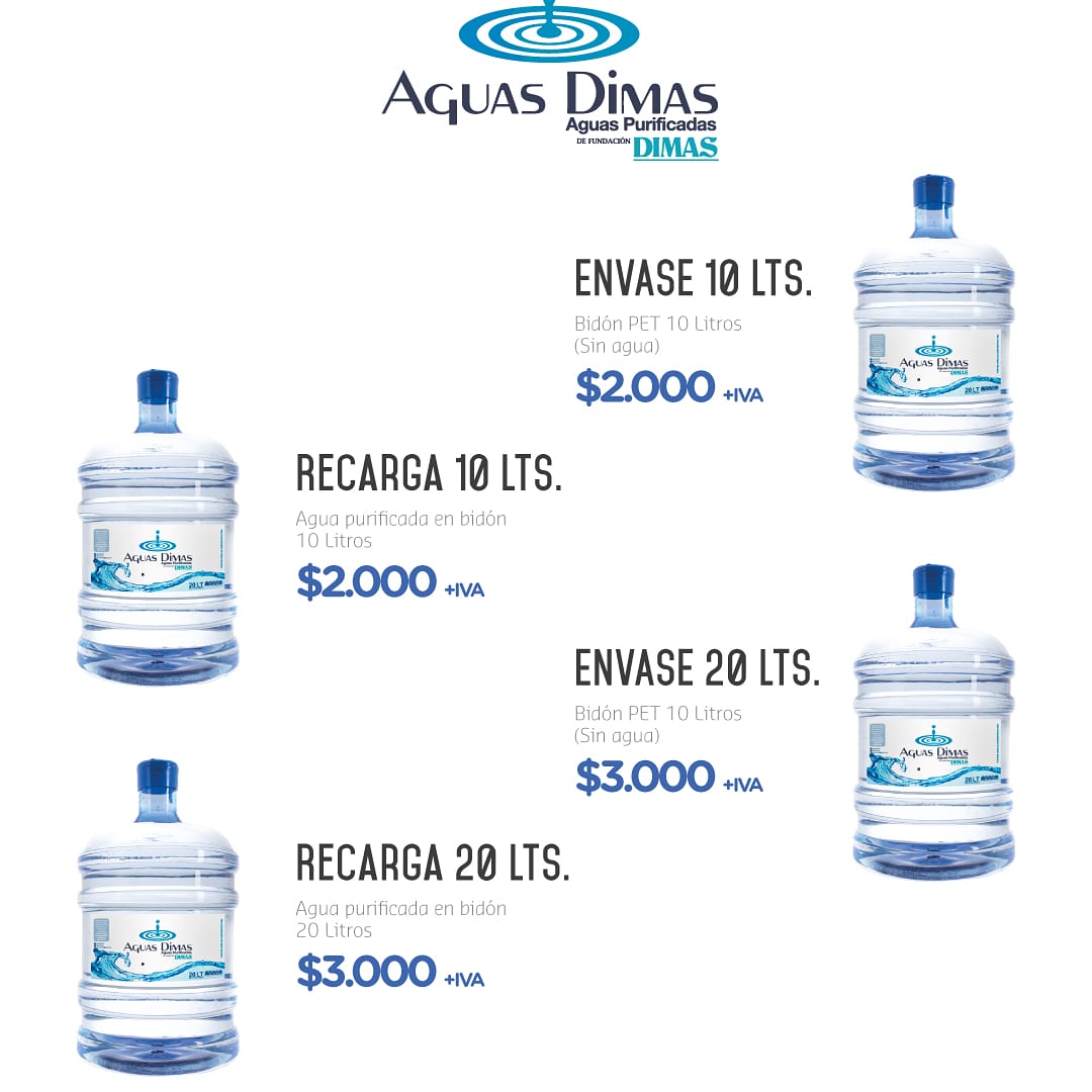 Estuve 10años en cárcel, salí busque trabajo pero nadie me dio la oportunidad,y cree Aguas Dimas la primera empresa q solo trabaja con personas con antecedentes. 
Si crees en las oportunidades ayúdanos comprando nuestra agua, pedidos al watsap +56953004450 en comunas d Santiago.
