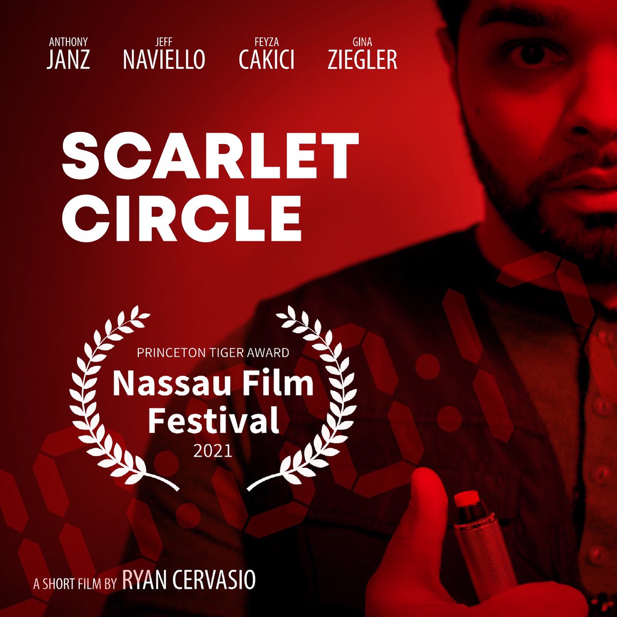 scarletcirclesf's tweet photo. Thrilled to announce Scarlet Circle won the Princeton Tiger Award at the Nassau Film Festival! Thank you to the @NassauFilmFest for the recognition!! It’s greatly appreciated. #nassaufilmfestival #scarletcirclesf #thankful #grateful #indiefilm #njfilmmaker https://t.co/rrbge3da24
