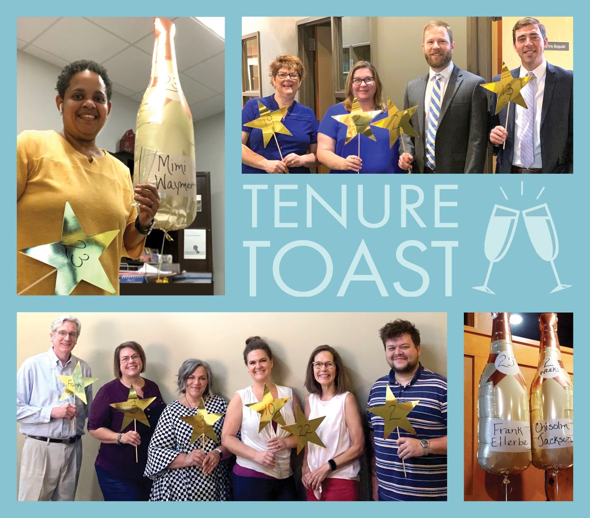 Cheers to the years! This week we got together virtually and within teams to toast one another and highlight special milestones at the Robinson Gray 'Tenure Toast'. We love this tradition and we're thankful for all members of the RG family!  #WorkAnniversaries