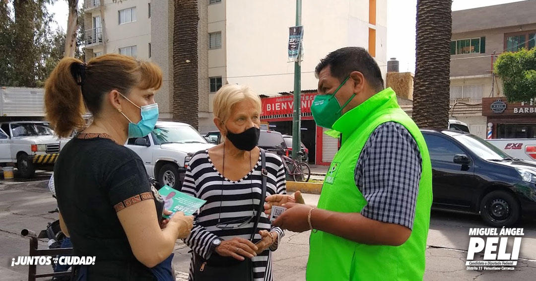 MiguelPeliMx's tweet photo. 🥑 Hemos recorrido el tianguis #JardínBalbuena para platicar con cada uno de los locatarios y saber cuales son sus problematicas. 💚👇
#CandidatoDelAbasto 
#JuntosPorLaCiudad https://t.co/pcAootsW1T