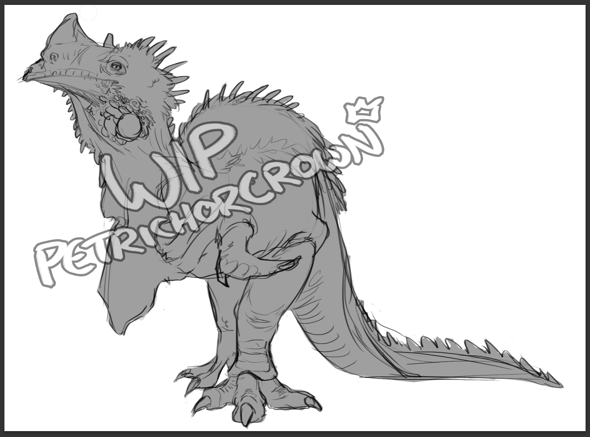 I'm having a lot of fun, I love creature design 
