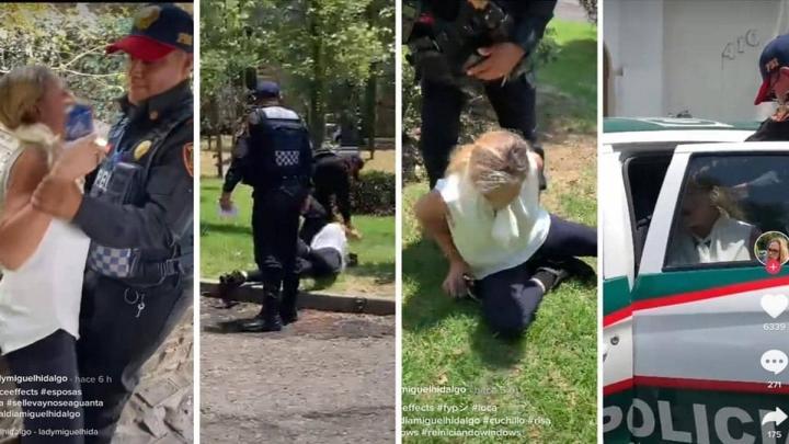 UniondeMorelos's tweet photo. #LadyCuchillo o #LadyMiguelHidalgo, una mujer amenazó con un cuchillo a una empleada, y su detención se viralizó por la forma en cómo denuncia https://t.co/j3yrH1rHXN https://t.co/v1ynuAyRqS
