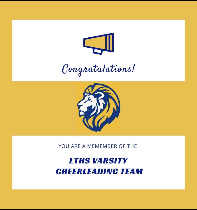 So proud that this girl made her high school cheer team. #hardworkpaysoff