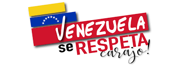 #EnUnaPalabraYo digo: Venezuela se respeta!!