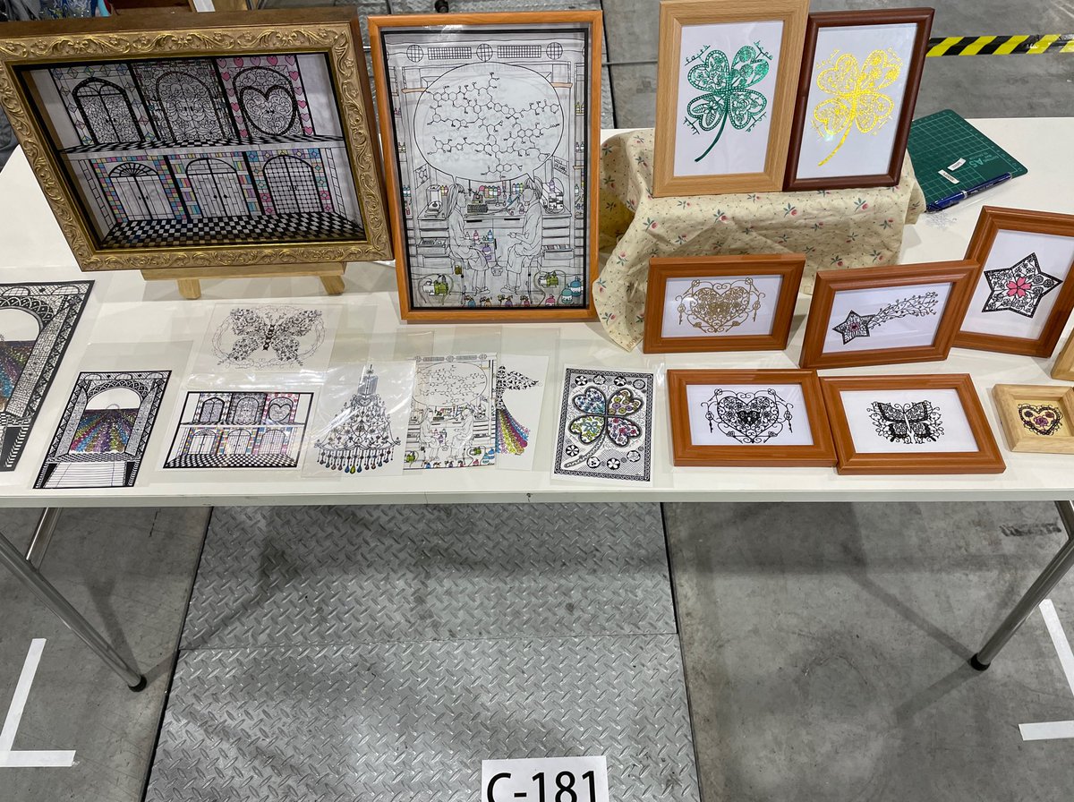 C-181で準備完了しました！
新作のポストカードあります^ ^