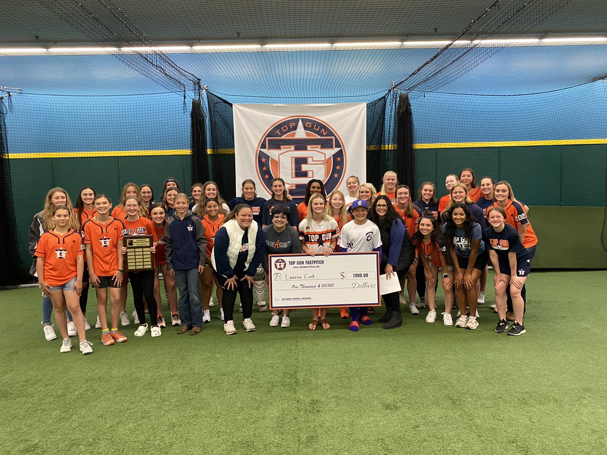 Tonight the Ramirez Family awarded the first ever recipient of the Sam Ramirez Memorial Scholarship. Proud to carry on the legacy of  <a href="/TGAGoldRamirez/">Top Gun Academy</a> through this annual award.

Congrats to <a href="/lmcook18/">Lauren Cook</a>! You will do amazing things in this world and we wish you a lifetime of success.