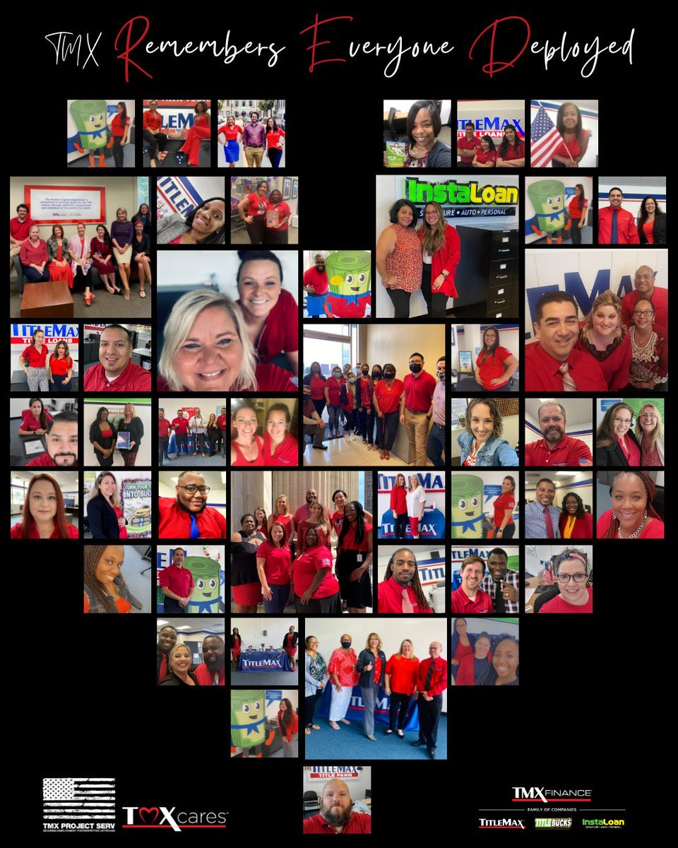 ambitargb's tweet photo. 5 day RED FRIDAY ❤️
It’s a honor to be part of this beautiful family #TMXCareerLove #RED #tmxprojectserve #D33PROJECTRED @eubanks_vincent @BruceCantrell6 @TMXKarla Thank you for the risk you take and and the sacrifices you make !!! @USArmy @USNavy @usairforce @USMC https://t.co/aMK4mI4Z7K