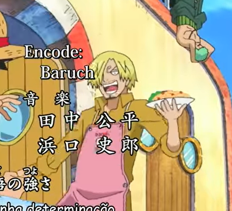 bennyfavsz's tweet photo. obg one piece por ser o único anime que tem o sanji de aventalzinho rosa https://t.co/XAajUoaBqf