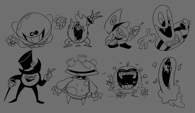 Bad boss fellas doodle dump~ 
