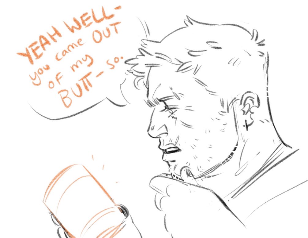 Stupidest little comic from my sketchbook 