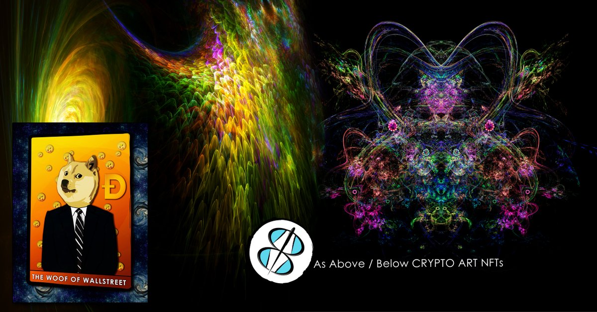 asabovebelowart's tweet photo. As #crypto dips, prices dip &amp; are more affordable. My #cryptoart #NFTs are on @opensea (#ETH) &amp; @NftShowroom (#HIVE)
I have added a new website to my profile where you can see 'em all https://t.co/X4nJ4wfZv2
#nftart #nftartist #nftcommunity #fractalart #fractalnfts #cryptoartist https://t.co/sgElpbsDwh