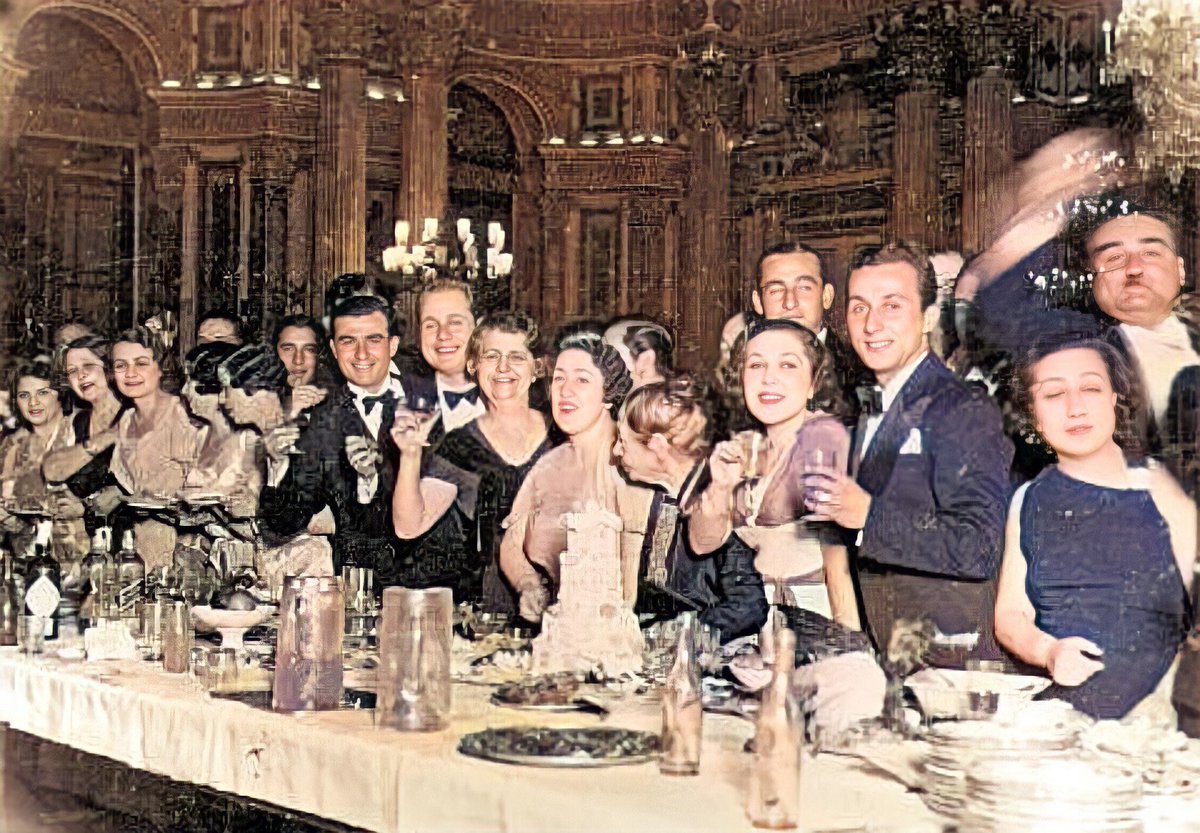 Arrangement at Dolmabahçe Palace is the 10th ball of the Turkish Republic. Istanbul 1933