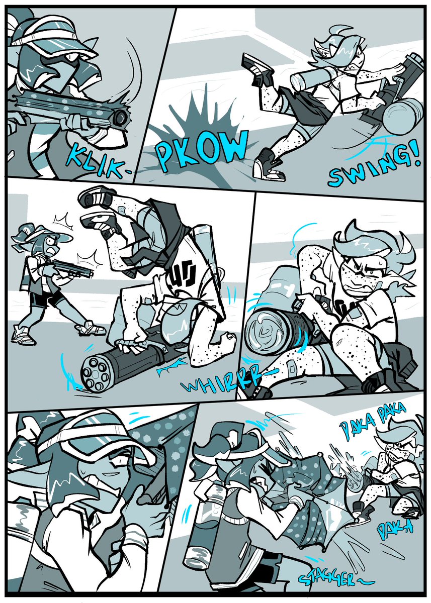 gingersn4pp's tweet photo. since its splatoons anniversary here's some fave pieces over the years!! i tend to put more of my Finished Artwork energy into my comic for obvious reasons, ahah. I love my squids very dearly... #splatoon6th #OYHCOMIC https://t.co/cCKhUxZdiP