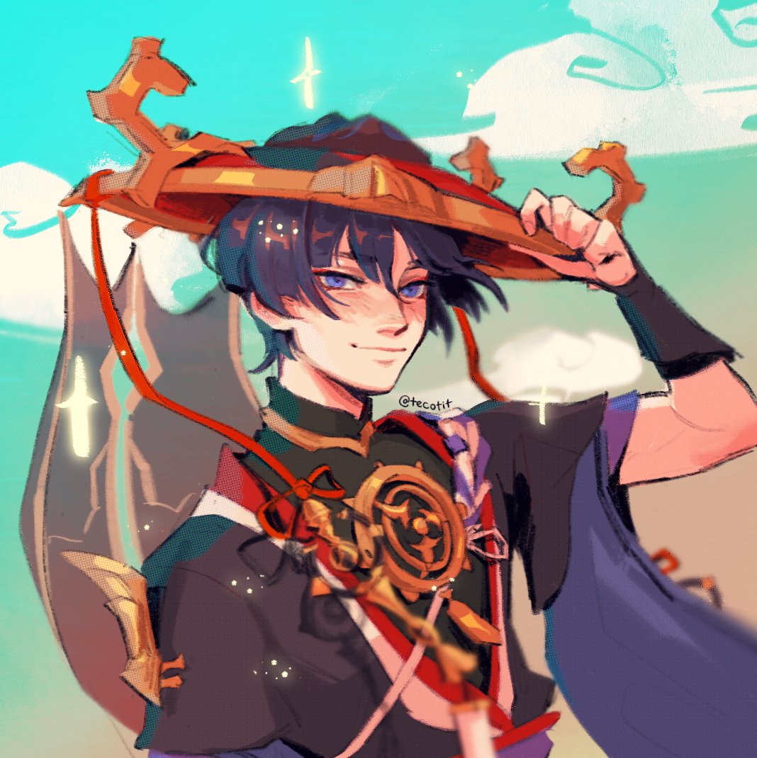 pov: you tell scaramouche you're a sky-is-a-hoax believer