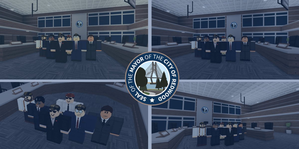 The City of Redwood Government gathered around today, and took a photo. We look forward to the future of Redwood.