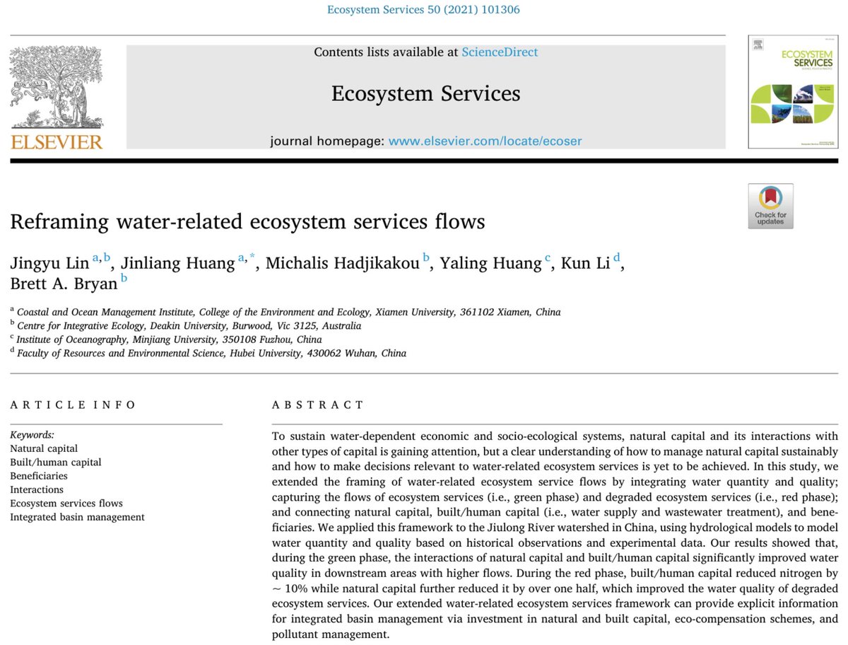 Brett Bryan (@brettabryan) on Twitter photo <a href="/Lexi_JingyuLIN/">Lexi</a> provides a more nuanced framing of water-related ecosystem services, and the role of natural and built/human capital in regulating water quality and quantity and flows to beneficiaries #phdlife <a href="/_Planet_A/">Planet-A Sustainability Science</a> @DeakinCIE <a href="/MHadjikakou/">Michalis Hadjikakou</a> authors.elsevier.com/c/1d8yM7szSJ35… <a href="/Lexi_JingyuLIN/">Lexi</a> provides a more nuanced framing of water-related ecosystem services, and the role of natural and built/human capital in regulating water quality and quantity and flows to beneficiaries #phdlife <a href="/_Planet_A/">Planet-A Sustainability Science</a> @DeakinCIE <a href="/MHadjikakou/">Michalis Hadjikakou</a> authors.elsevier.com/c/1d8yM7szSJ35…