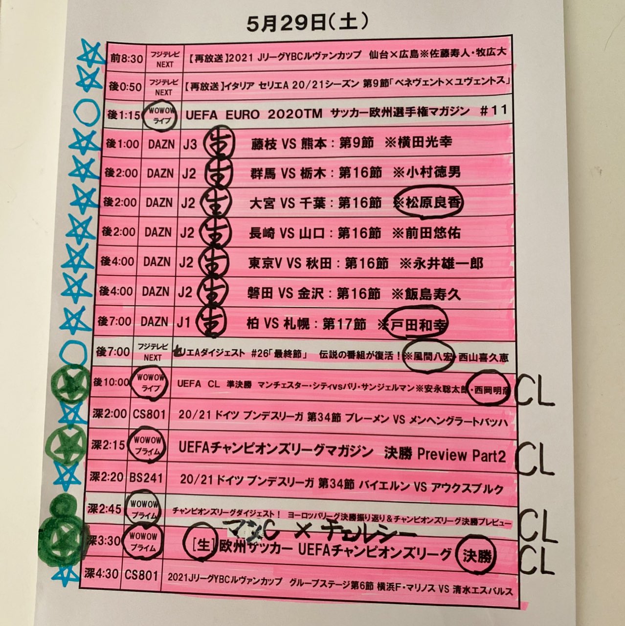 小柳ルミ子 公式 今日のサカスケ いよいよcl決勝 マンc チェルシー 私は命懸けでマンc ペップを応援する Cl 決勝 サッカー命 小柳ルミ子 公式 今日のサカスケ いよいよcl決勝 マンc チェルシー 私は命懸けでマンc ペップを応援する Cl 決勝 サッカー命