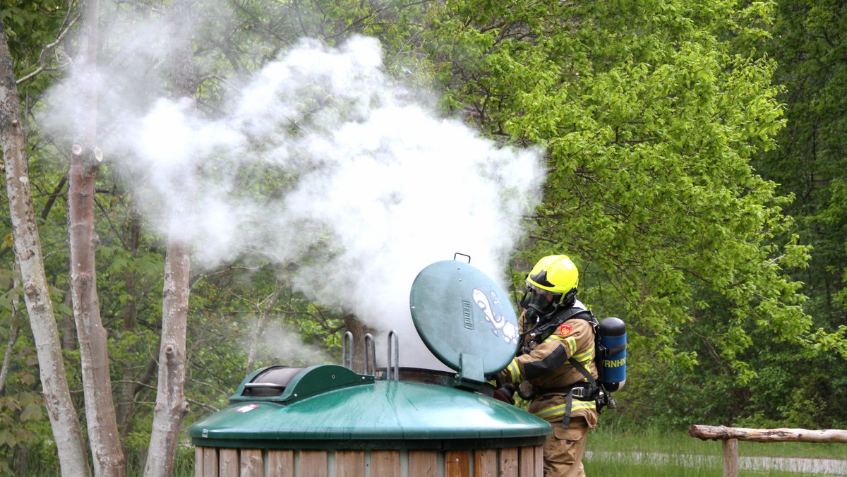 Melding brandweer Randweg De Koog