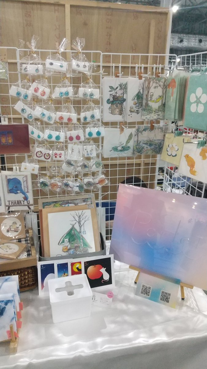 kawa_harari's tweet photo. 「Porlet」というグループでデザフェス出展してます~✨✨
#デザフェス53
#Porlet https://t.co/syaMjXSFMF