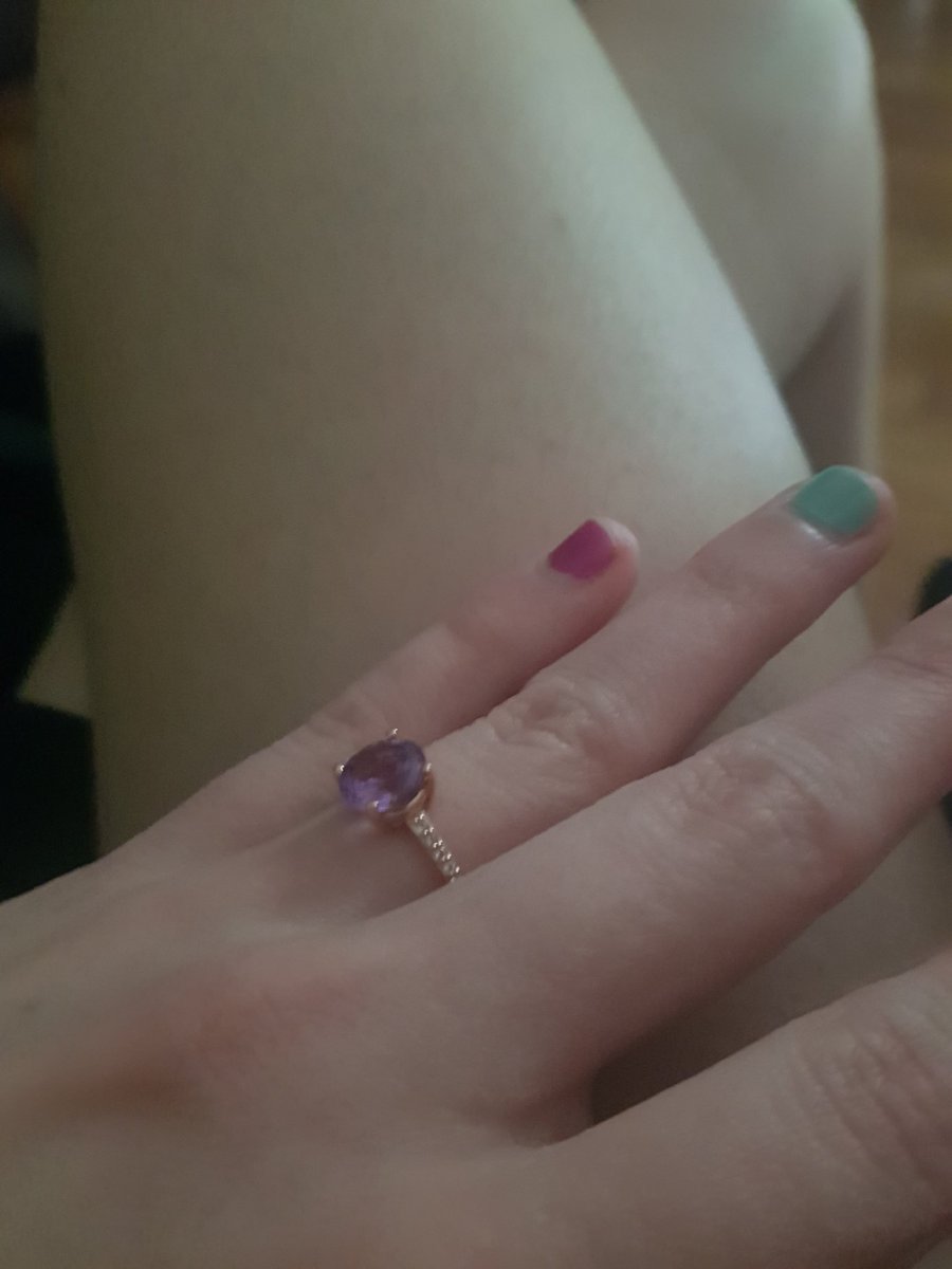 SuperSpooper's tweet photo. I said yes to @dennisonee_  💜 https://t.co/X6xE97eawx