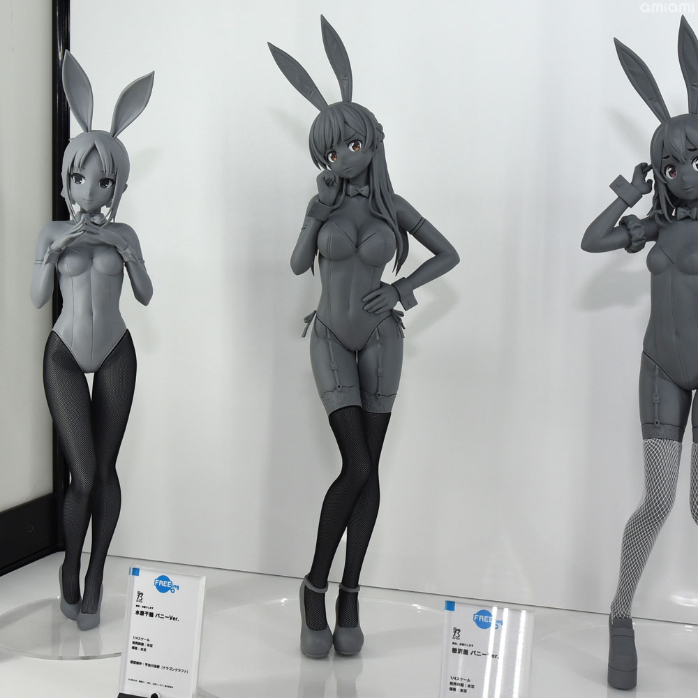 情報】FREEing《出租女友》水原千鶴兔女郎Ver.、櫻澤墨兔女郎Ver. PVC