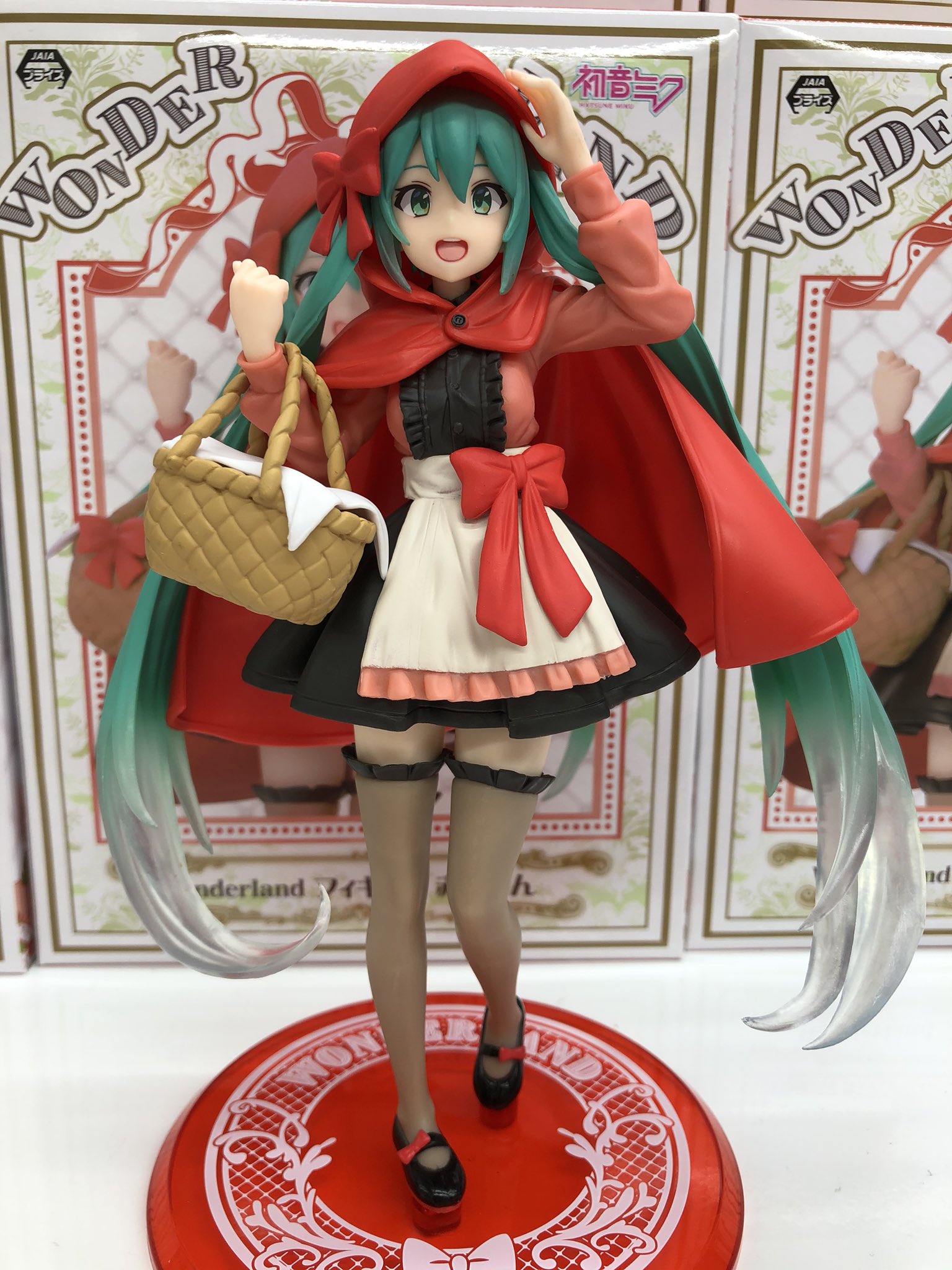 秋 葉 原 Hey Gccxコラボ中 プライズ 本日新入荷 初音ミク Wonderlandフィギュア 赤ずきん 初音ミクさんの赤ずきんフィギュア入荷です 赤ずきんが似合っておりますね Hey2階に登場です 秋葉原hey 初音ミク 赤ずきん T Co Qnlo8iz4fb