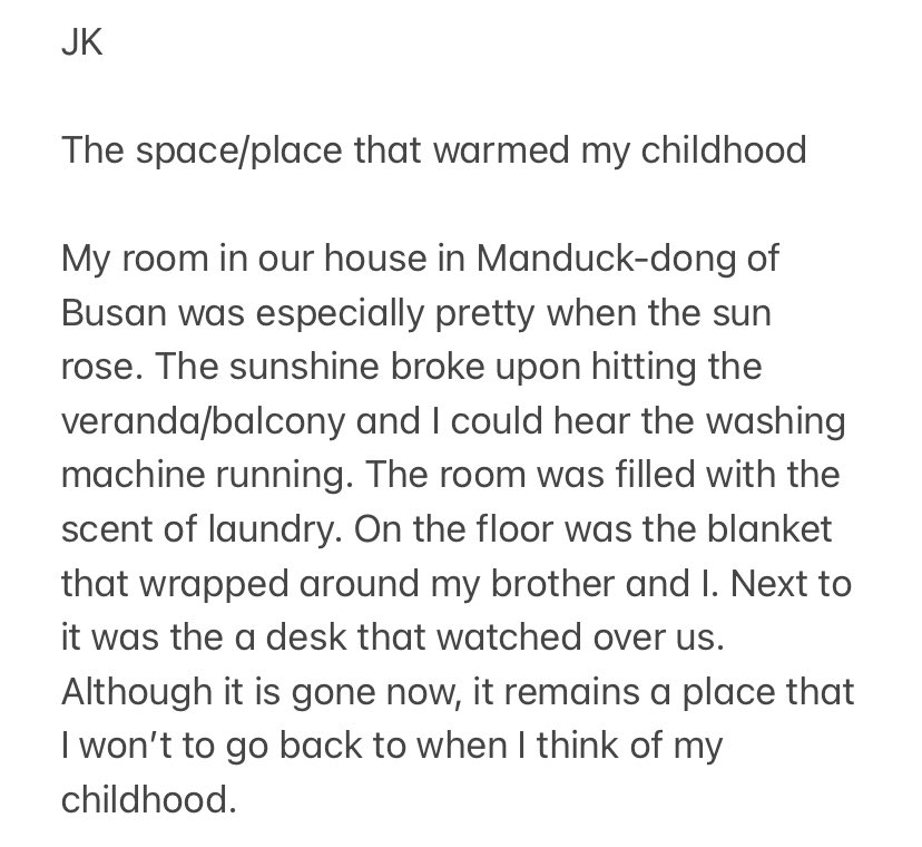 btsbaragi_jk's tweet photo. @jeongguknuna @BTS_twt Jin’s was blurry so I couldn’t read it. Sorry😭 https://t.co/qSOntmIZ0G