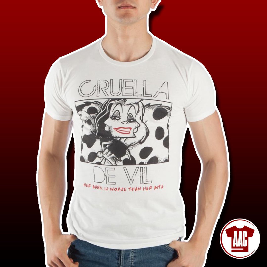 animatedappco's tweet photo. Celebrate the release of @cruella darlings by picking up this OFFICIALLY licensed #CruelladeVil shirt! Tap the link or use the link in our bio!
•
https://t.co/LvcsTDRIDB
•
#cruella #disneyplus #emmastone #101dalmatians #dalmations #disney #livelifeanimated https://t.co/Vu6TjKOlbi