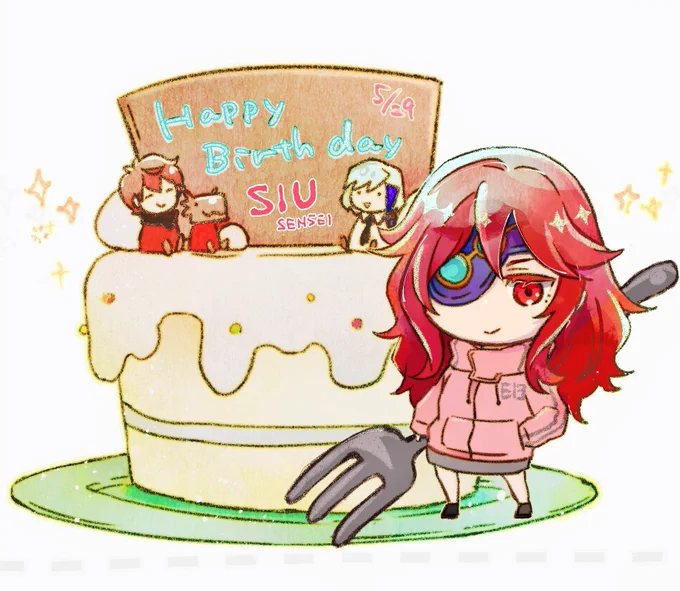 今日は SIU先生お誕生日〜🎂
건강과 행복을 기원합니다 