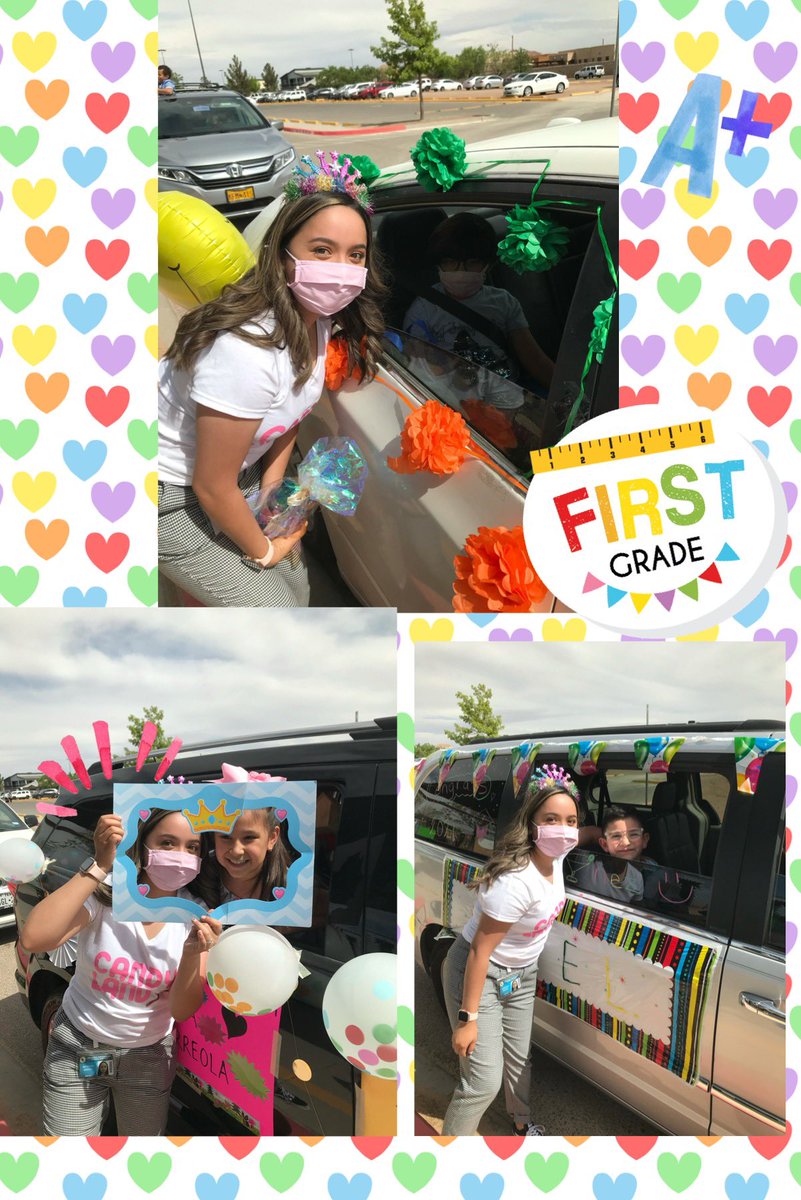 I can truly say I LOVED every single moment of my first year of teaching! I can’t hide behind my mask all my excitement of seeing my little lion leaders 😷 🧡💚🎉🦁 #TeamSISD #LionsSpeakLife