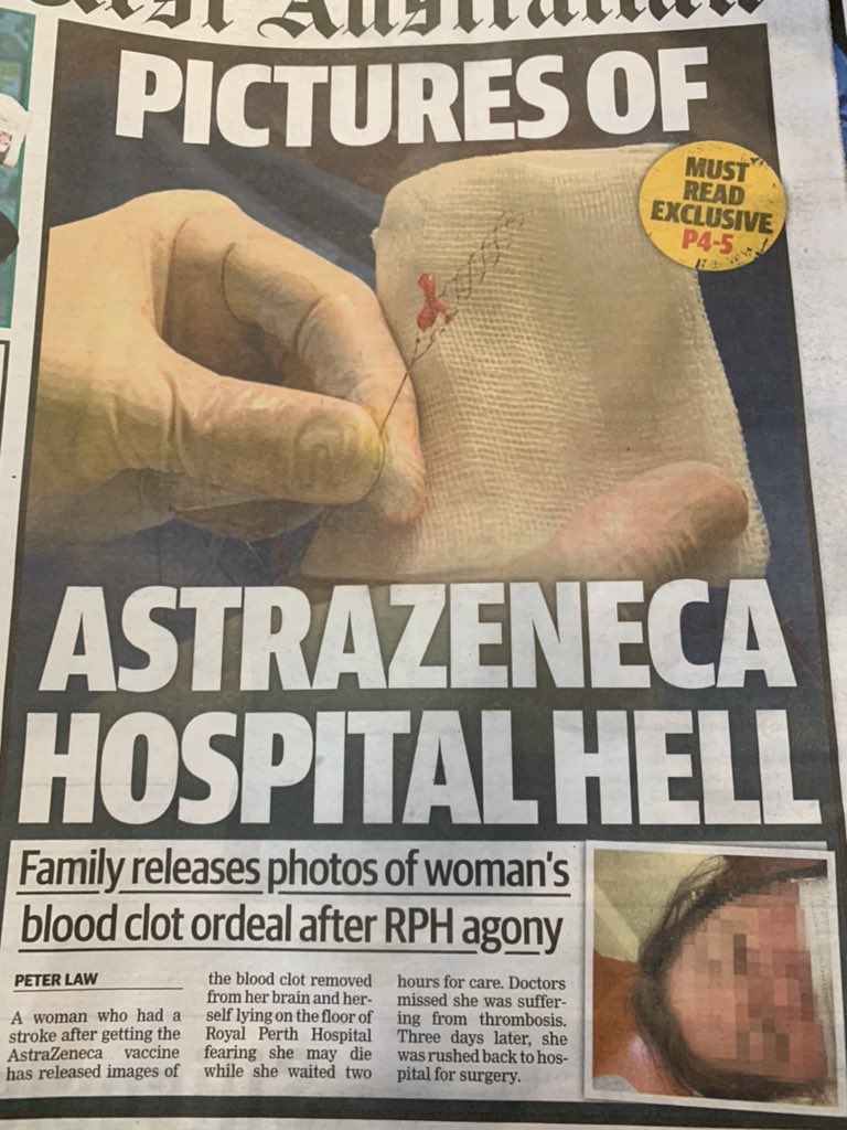 drchrismerry's tweet photo. I can’t visit my family in Melbourne now because of lockdown. Meanwhile the front page of the West Australian prints this crap. https://t.co/imwF8kQv0C