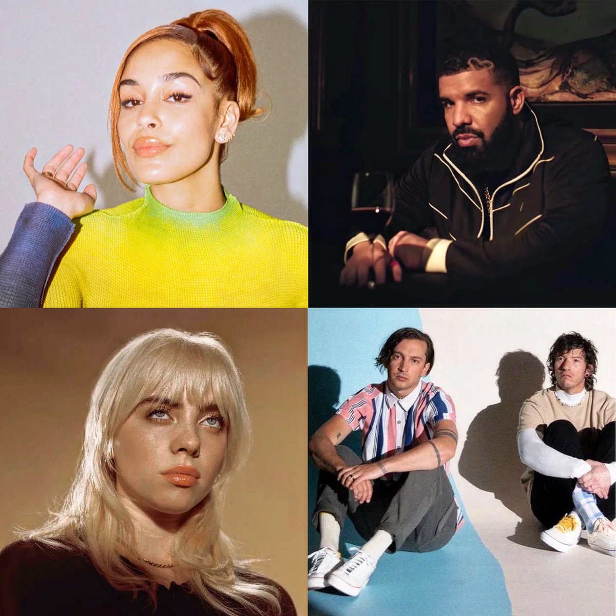 MusicMatrsMedia's tweet photo. MMM Top Ten: Our 10 Most Anticipated Albums of 2021. 

Read now at: https://t.co/9C3ZgXmPjk

#MusicMattersMedia #MMMTopTen #MMMTop10 #TopTen #Top10 #MostAnticipatedAlbums #MostAnticipated #JorjaSmith  #Drake #BillieEilish #TwentyOnePilots #HipHop #Rap #Pop #RandB #Alternative https://t.co/RSd92Yc0Yh