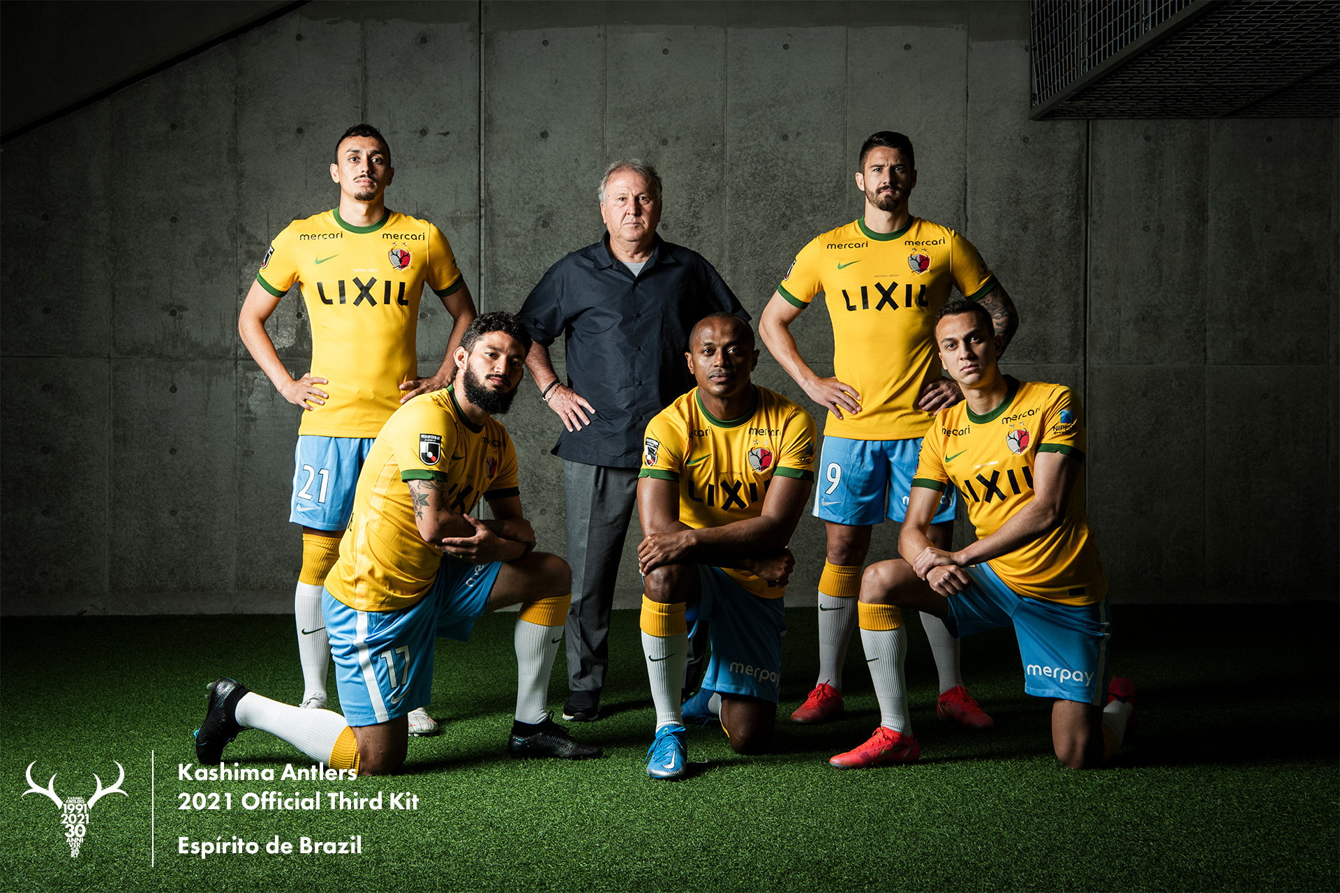 鹿島アントラーズ 30周年記念 ZICO ユニフォーム