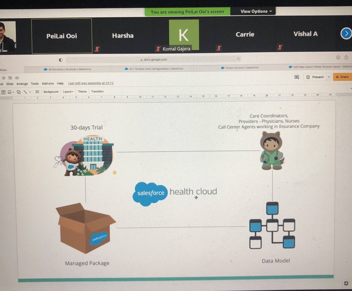 Get started with #healthCloud 
<a href="/shahanuj4u/">ANUJ SHAH☁</a> <a href="/SreeHarshaSFDC/">Sri Harsha Chadalavada</a>