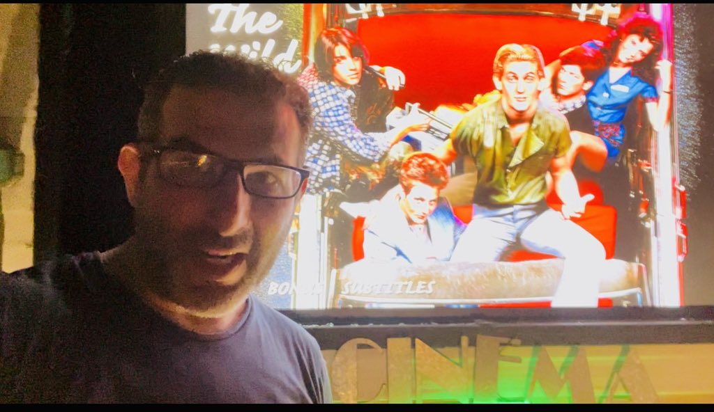 UrbanDrivein's tweet photo. Owner of Blue talks about #CameronCrow ‘s The Wild Life HD presentation at the Drive-in! https://t.co/Z2zDmk63Gj https://t.co/MN7wWM5R6o