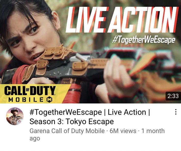 sharssp's tweet photo. Happy 6M views #TogetherWeEscape Live Action Season 3: Tokyo Escape 🥳👏🙌

🔗 https://t.co/it4ikdI0VN

#SharleneSanPedro https://t.co/cIVQVpKc3l