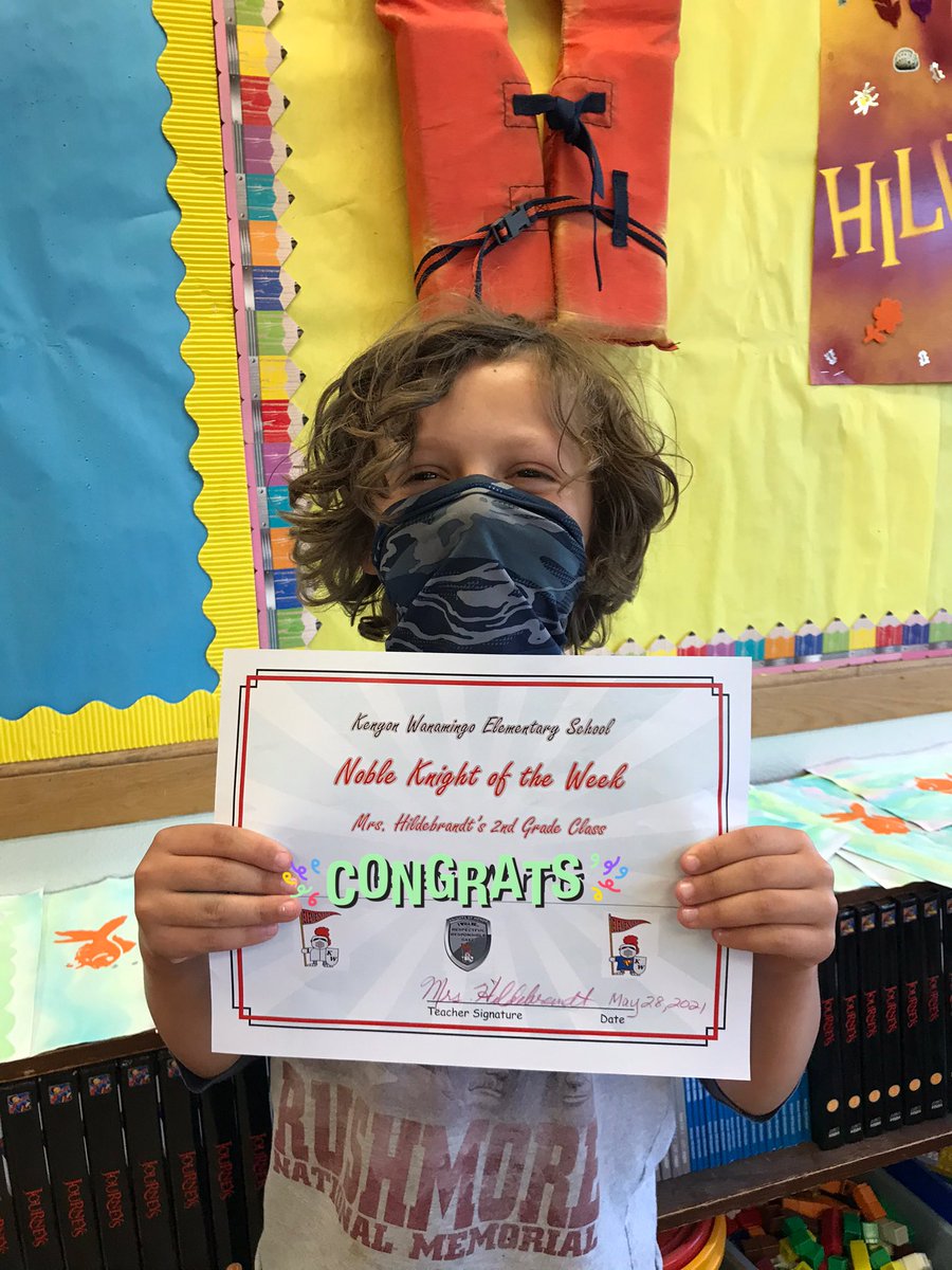 Congratulations! Our newest Noble Knight! 👍🏻😀🎉 #whatmakesKWgreat