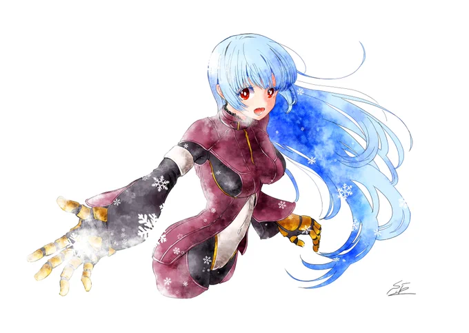 クーラたそハピバ～ 参戦発表はよ～
#KOFクーラ誕生祭2021 
#格ゲーキャラ描こうぜ 