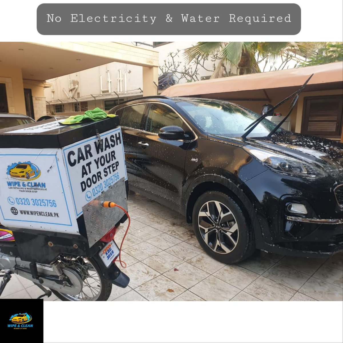 Khi_Alerts's tweet photo. WIPE &amp; CLEAN presents Car wash service at your door step. WIPE &amp; CLEAN provide you a nice, reliable and first class car wash service at your doorstep in such affordable prices. 

For Details:
info@wipenclean.pk
0320-3025756

#WipeandClean #Detailing #EasyClean #DoorStep #Karachi https://t.co/klTjZbXGZ2