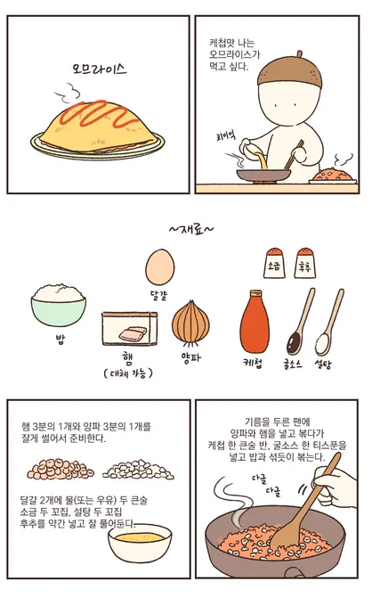 오므라이스는 맛있다 