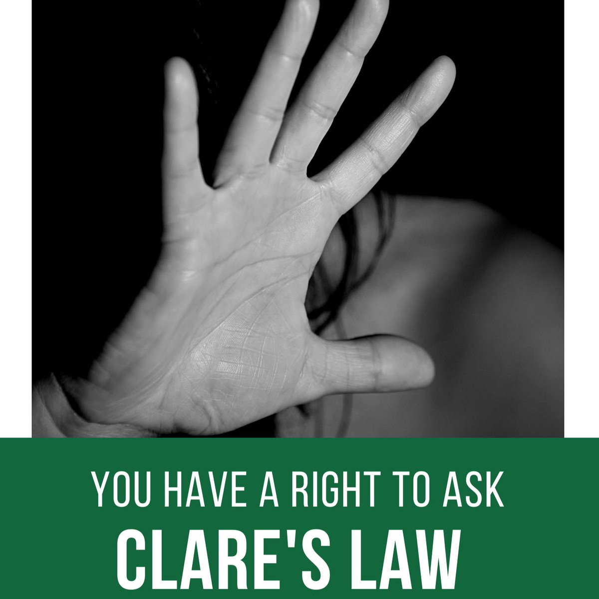 Victim1st's tweet photo. This spotlight Saturday we look at Clares law, a scheme that allows those who have concerns a partner may be abusive, to ask the police for information about that person that may protect you. Find out more at https://t.co/gtc2FEcE4x 
#clareslaw #Leicspolice #spotlightsaturday https://t.co/r0kBKPaD4Y