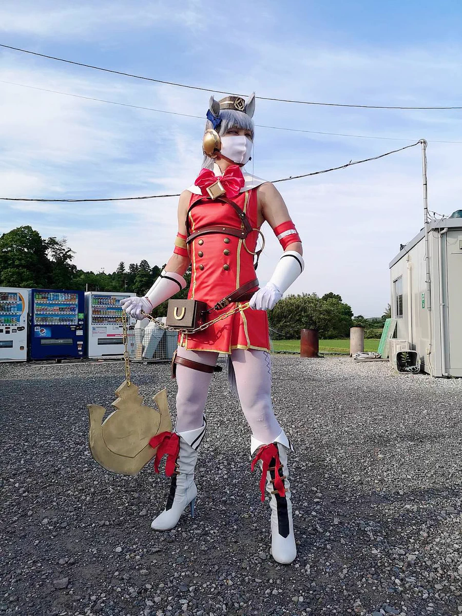 ウマ娘の恰好でアクティブな動きができるのか？ゴルシのコスプレでサバゲーに参加して検証www